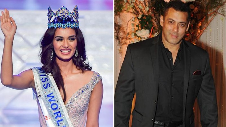 Miss World 2017 Manushi Chhillar to be Salman Khan’s heroine? अटकलें तेज- मिस वर्ल्ड मानुषी छिल्लर को बॉलीवुड में लॉन्च करेंगे सलमान खान
