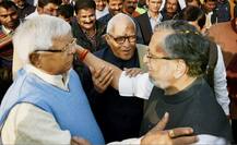 सुशील मोदी के बेटे की शादी में पहुंचे लालू, सीएम नीतीश भी रहे मौजूद