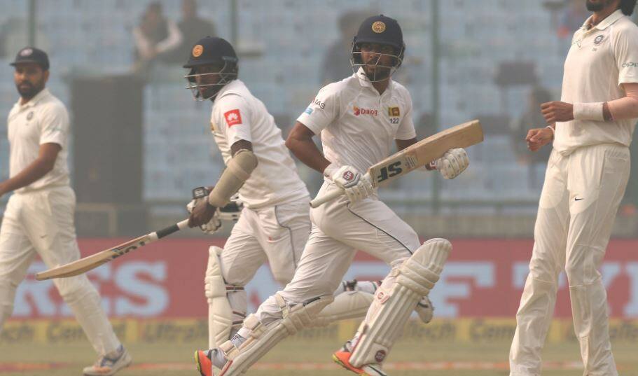 India vs Sri Lanka 3rd Test, 3rd Day Till Lunch INDvsSL: टीम इंडिया की राह में तीसरे दिन मैथ्यूज-चांदीमल बने बाधा