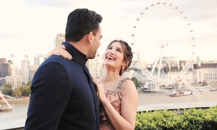 जहीर खान और सागरिका घाटगे. (तस्वीर: Harper's Bazaar Bride)