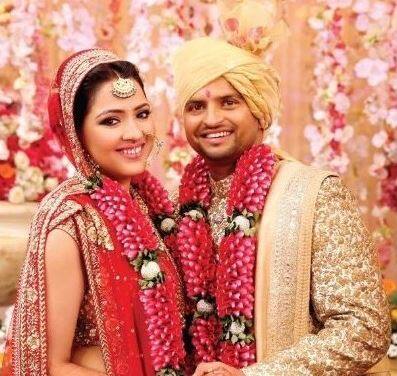 सुरेश रैना- सुरेश रैना ने अप्रैल 2015 में अपनी दोस्त प्रियंका से शादी की. दोनों ने 3 अप्रैल, 2015 में दिल्ली के लीला होटल में शादी की रस्में पूरी कीं. शादी के बाद से ही रैना मैदान पर वापसी के लिए जूझ रहे हैं और इनका प्रदर्शन भी पहले के मुकाबले उतना अच्छा नहीं रहा है.