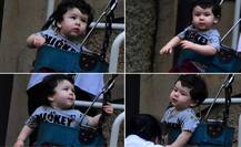 झूले का मजा लेते ‘छोटे नवाब’ तैमूर अली खान की तस्वीरें हो रही हैं वायरल, देखें