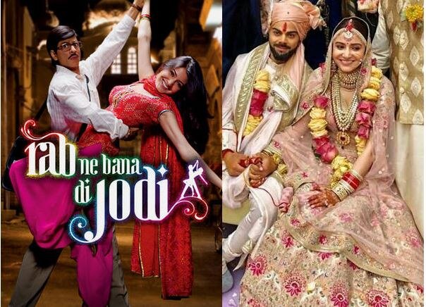 ‘Rab Ne Bana Di Jodi…’ Bollywood congratulates Anushka-Virat विरूष्का की तस्वीर शेयर कर SRK ने लिखा- ‘अब हुई ना रियल रब ने बना दी जोड़ी ...’