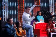 Photos: डांस शो पर साथ में पहुंचे सलमान और कैटरीना, चिकनी चमेली पर थिरके सलमान