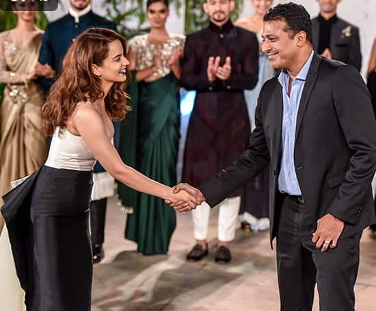 मिस्टर इंडिया के कार्यक्रम में महेश भूपति और कंगना रनौत एक-दूसरे के साथ काफी सहज नज़र आए.