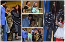 बेटी आराध्या का एनुअल फंक्शन अटेंड करने पहुंची ऐश्वर्या, पूरा परिवार आया नज़र