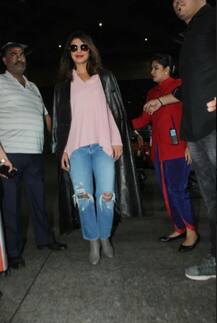 भारत लौटीं प्रियंका चोपड़ा, एयरपोर्ट के जलवे देखकर कहेंगे OMG