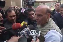 बीजेपी गुजरात, हिमाचल में पूर्ण बहुमत से सरकार बनाएगी : राजनाथ सिंह