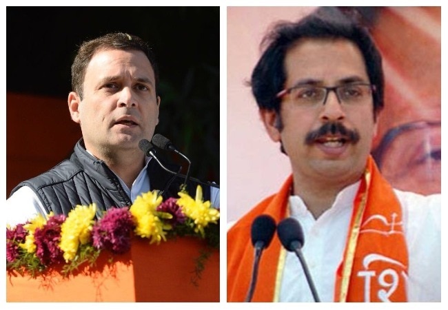 Shiv Sena praises Rahul Gandhi; lauds him for Gujarat ‘battle’ 'जब हार के डर से बीजेपी के महारथियों के चेहरे स्याह पड़ गए तब राहुल चुनावी रण में लड़ रहे थे...'