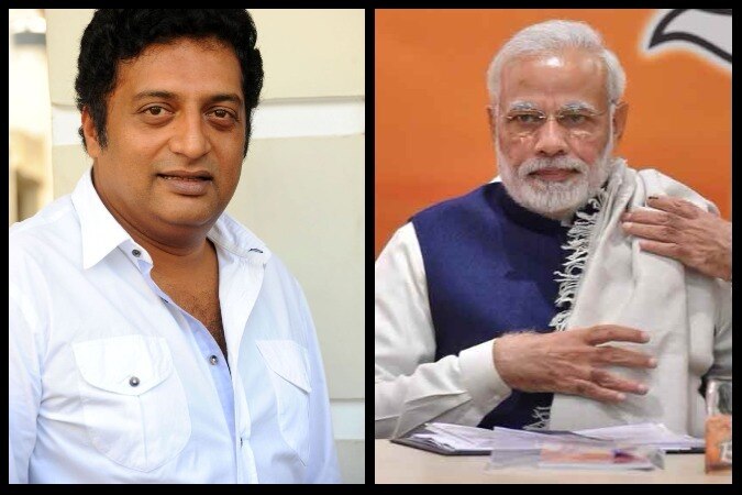 Prakash Raj questions PM on BJP not achieving mission-150 in Gujarat elections गुजरात: एक्टर प्रकाश राज ने पीएम मोदी से पूछा- 150 प्लस का क्या हुआ?