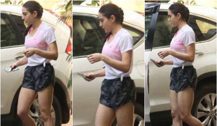 बॉलीवुड स्टार सैफ अली खान की बेटी सारा अली खान अक्सर चर्चा में रहती हैं. चाहे सोशल मीडिया पर उनकी मौजूदगी हो या फिर पार्टी-फंक्शन में उनका शरीक होना हो. सारा जहां भी जाती हैं कैमरे की नजर उन्हीं पर रहती है.