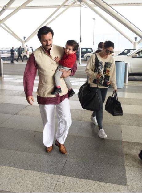 लाइमलाइट की बात करें तो तैमूर जब भी कहीं जाते हैं सबका ध्यान बड़े-बड़ें स्टार्स से हटकर उनपर ही रहता है. (तस्वीर: मानव मंगलानी)