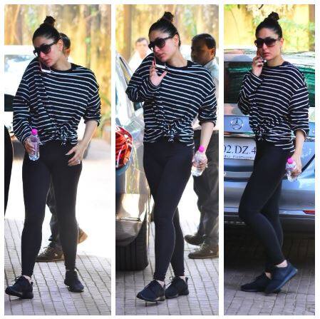 PICS: बेबी नवाब को घर छोड़ जिम पहुंची करीना, सनग्लासेज में दिखाया टशन PICS: बेबी नवाब को घर छोड़ जिम पहुंची करीना, सनग्लासेज में दिखाया टशन