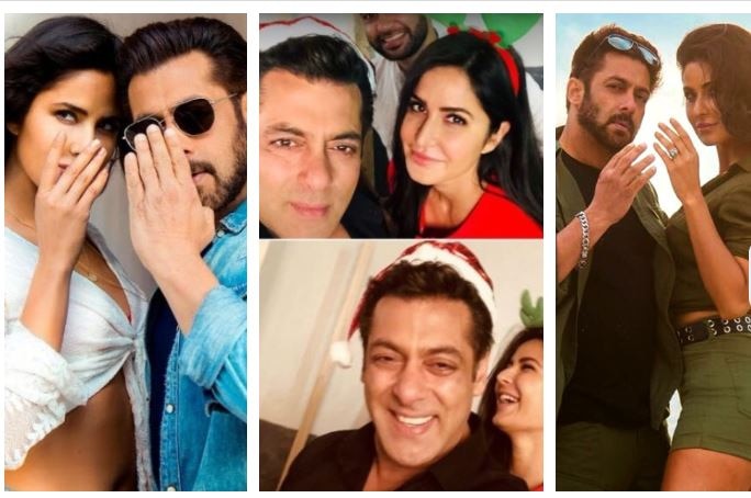 Salman Khan celebrates Christmas with katrina Kaif and Ali Abbas Zafar 'टाइगर ज़िंदा है' की धुंआधार कमाई से झूमे सलमान, क्रिसमस पर कैटरीना के साथ मनाया जश्न