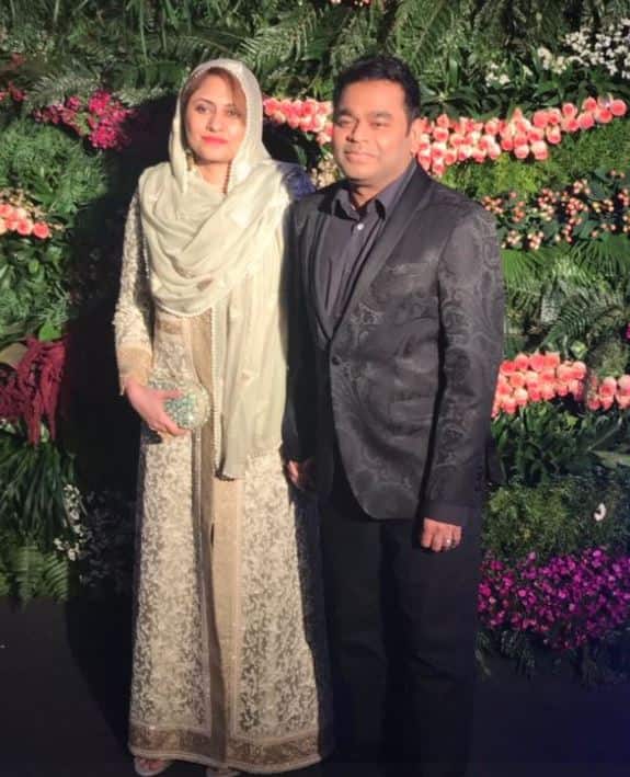 ए आर रहमान भी विरूष्का के रिसेप्शन में पहुंचे.