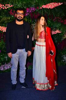 बेटी के साथ विरुष्का के रिसेप्शन में पहुंचे अनुराग कश्यप