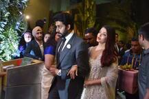 विरूष्का के रिसेप्शन में पति अभिषेक की बाहों में बाहें डाले ऐश्वर्या राय ने ली एंट्री, देखें तस्वीरें