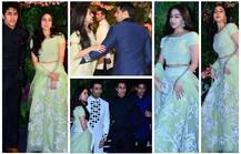 विरूष्का के रिसेप्शन में रॉयल लुक में भाई इब्राहिम के साथ पहुंची सारा अली खान, देखें तस्वीरें