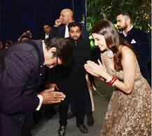  विराट-अनुष्का के रिसेप्शन में लगा सितारों का मेला, Candid तस्वीरें देखिए