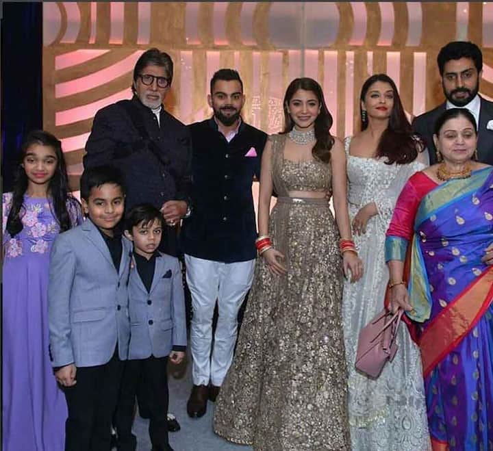 अमिताभ-ऐश्वर्या के साथ विराट अनुष्का.