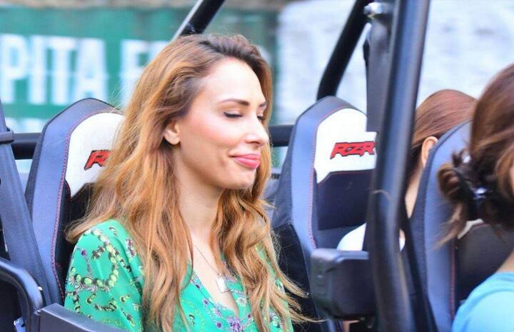  यूलिया वंतूर इस दौरान काफी खुश नजर आईं. Photos (Manav Manglani)