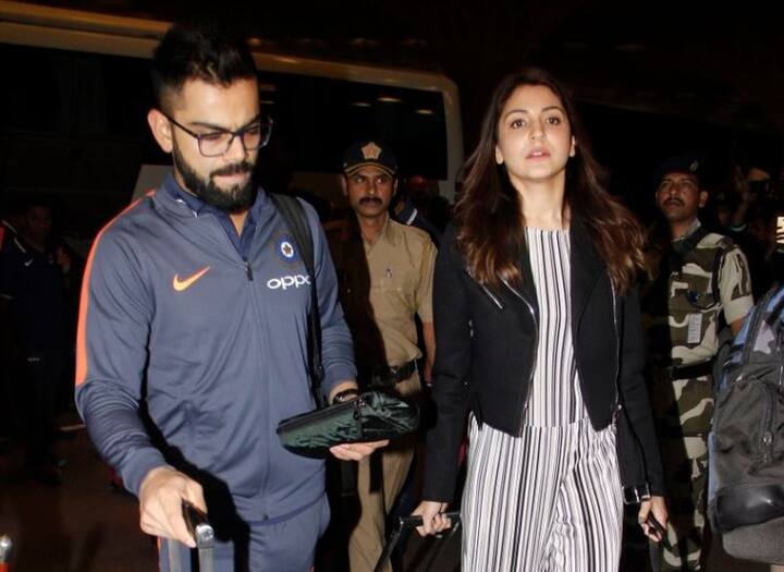 अनुष्का शर्मा ने शादी के बाद विराट कोहली के साथ पहले न्यू ईयर सेलिब्रेशन के लिए साउथ अफ्रीका को चुना है. मुंबई में हुए रिसेप्शन के बाद विराट और अनुष्का टीम इंडिया के साथ साउथ अफ्रीका रवाना हो गए हैं जहां विराट शादी के बाद पहली बार सीरीज खेलते नजर आने वाले हैं.