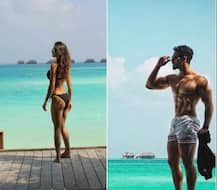 साथ में New Year मना रहे दिशा पटानी और टाइगर श्रॉफ , सामने आई Hot तस्वीरें