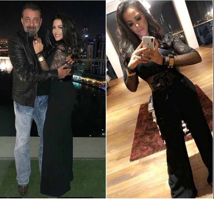 बेटी त्रिशाला और परिवार संग संजय दत्त ने कुछ यूं मनाया नए साल का जश्न, देखें तस्वीरें