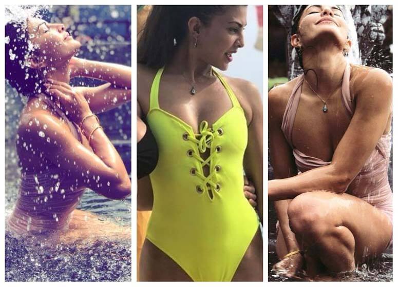 Jacqueline Fernandez New Year Celebration Pics जैकलीन फर्नांडिस ने HOT अंदाज में न्यू ईयर का वेलकम किया, देखें तस्वीरें