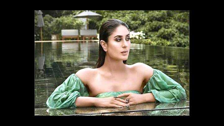 इस मैगजीन से करीना ने बॉलीवुड में अपने डेब्यू लेकर से लेकर और प्रेग्नेंसी के दौरान वजन बढ़ जाने जैसे कई मुद्दों पर बातचीत की है. (Photo: Vogue India)