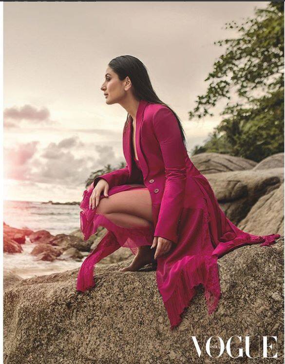 करीना का ये इंटरव्यू इस मैगजीन के जनवरी इश्यू में पढ़ने को मिलेगा. (Photo: Vogue India)
