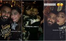 सोनम कपूर ने ब्वॉयफ्रेंड के साथ कुछ इस अंदाज में मनाया New Year, देखें Inside फोटोज