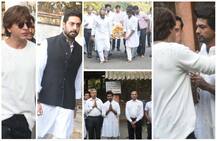 एक्टर निखिल द्विवेदी के पिता का निधन, अंतिम संस्कार में पहुंचे शाहरुख और अभिषेक