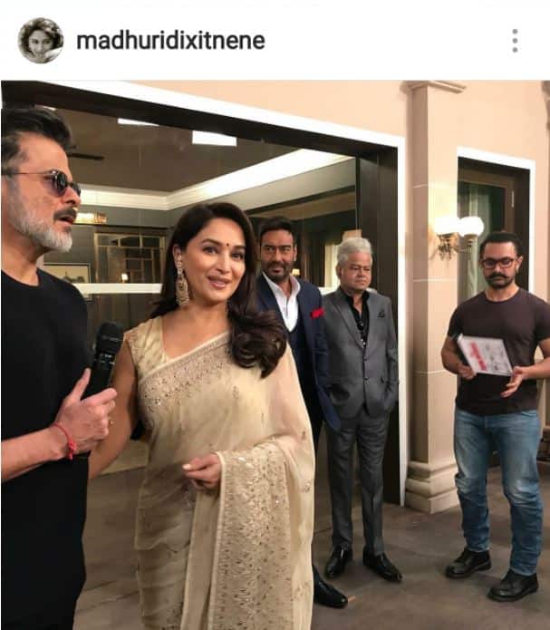 'टोटल धमाल' साल 2007 में आई फिल्म 'धमाल' का सीक्वल है. माधुरी ने अनिल कपूर और अजय देवगन दोनों के साथ काम किया है. ऐसे में इस तिगड़ी को साथ में देखना काफी दिलचस्प होगा.