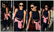 Pics: रोके नहीं रुकी दीपिका की हंसी, दोस्त का हाथ पकड़कर खींचती नजर आईं 