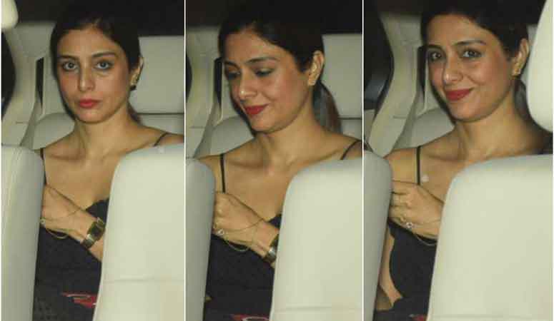 फरहा ख़ान का बर्थडे बैश: 46 साल की तबू को देख थम गईं सबकी निगाहें