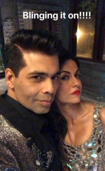 गौरी के खास दोस्त करन जौहर इस पार्टी को कैसे मिस करते. (Photo: instagram)