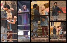 PHOTOS: स्लम एरिया में आलिया-रणवीर ने की \'गुली बॉय\' की शूटिंग, सेट से लीक हुईं तस्वीरें