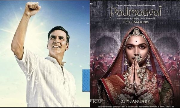 Padman-padmaavat box office collection, week 4 रिलीज के चौथे हफ्ते में भी ‘पैडमैन’ से ज्यादा कमा रही है दीपिका की ‘पद्मावत’, जानें कलेक्शन