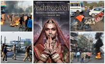 दिल्ली से लेकर गुजरात तक \'पद्मावत\' को लेकर बवाल, राजपूत समाज ने की तोड़फोड़ और आगजनी