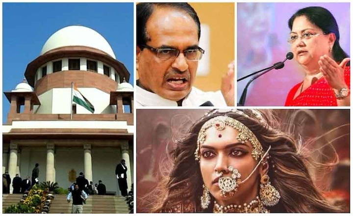 Supreme court agrees to hear tomorrow the plea against the movie 'पद्मावत' पर बैन के लिए सुप्रीम कोर्ट पहुंचीं राजस्थान-मध्य प्रदेश की सरकारें, कल होगी सुनवाई