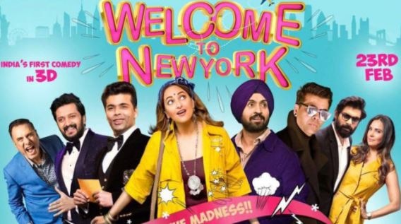 sonakshi sinha diljit dosanjh lara dutta karan johar starrer welcome to new york trailer released Welcome To New York का ट्रेलर रिलीज, सोनाक्षी और दिलजीत के साथ करण जौहर का होगा डबल रोल