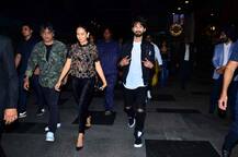 भारी विवादों के बीच भी पद्मावत की स्क्रीनिंग पर हंसते-मुस्कुराते पहुंचे शाहिद कपूर