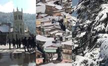 मौसम की पहली बर्फबारी, शिमला और मसूरी ने ओढ़ी सफेद बर्फ की चादर