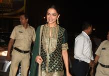 Photos: \'पद्मावत\' की सफलता के बाद दीपिका ने राजस्थानी अंदाज में मनाया जश्न