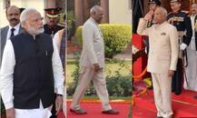 बजट सत्र: संसद के संयुक्त सत्र में पहुंचे राष्ट्रपति कोविंद और पीएम मोदी, देखें तस्वीरें...