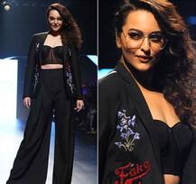 लक्मे फैशन वीक के तीसरे दिन काला जादू करती नजर आईं सोनाक्षी सिन्हा