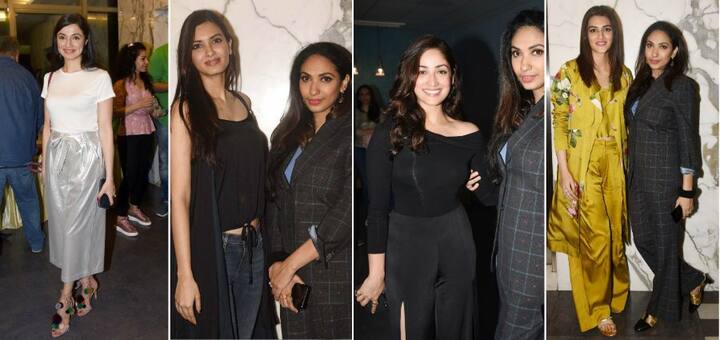 फिल्म 'पैडमैन' की स्क्रीनिंग में बॉलीवुड के कई सितारें एक साथ नज़र आए. फिल्म को स्टार्स की ओर से काफी सकारात्मक प्रतिक्रिया भी मिली. 