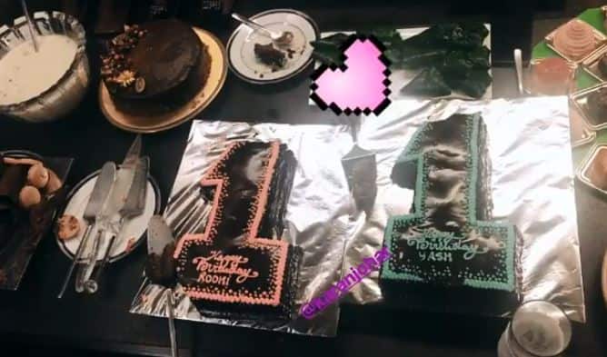 ट्विंस के पहले बर्थडे के मौके पर करण जौहर के घर ग्रांड पार्टी का आयोजन हुआ, जिसमें कई स्टार किड्स मौजूद रहे