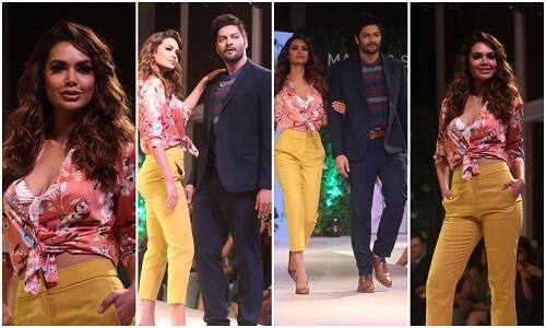 ईशा गुप्ता ने हाल ही में एक इवेंट के दौरान बॉलीवुड अभिनेता अली फलज के साथ रैंप वॉक जिसे उनके फैंस ने काफी पसंद किया है.